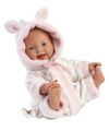 Llorens 63312 LITTLE BABY - realistická bábika bábätko s látkovým telom - 32 cm