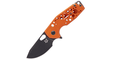 FOX Knife FX-526 ALO Suru Alluminium Orange vreckový nôž 6 cm, čierna, oranžová, hliník