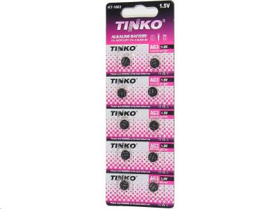 Gombíková batéria do hodiniek G3 TINKO AG3 Alkalická