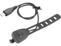 Svetlo biele na bicykel 350lm, USB nabíjanie, klaksón, 5W LED EXTOL LIGHT