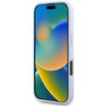 Puzdro Guess Hardcase PU Grained Big 4G a Classic Logo pre iPhone 16 6,1" modré
