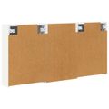 vidaXL Set kabinetov do kúpeľne 3 ks 126 x 16 x 62.5 cm