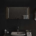vidaXL LED kúpeľňové zrkadlo 70x40 cm