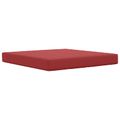 vidaXL Vankúš na vonkajšiu pohovku Polyester vínovo červená 80 x 80 cm