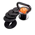 Nastaviteľný kettlebell 3,4–18 kg - GymBeam