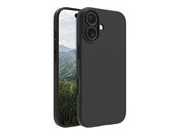 Zadný kryt pre mobilný telefón - bulk - plast - čierna - pre Apple iPhone 17