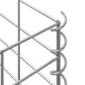 vidaXL Gabiónové vyvýšené záhony 4 ks 30x30x50/100/150/200 cm, železo