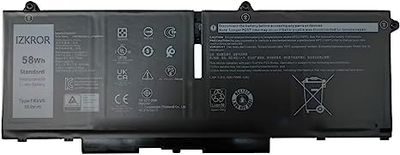 Dell Batéria 4-cell 58W/HR LI-ON pre Latitude 5330, 5430, 5530, 7330, 7430, 7530, Precision 3570