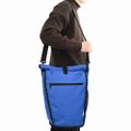 vidaXL Cyklistická taška Modrá 34 x 16 x 59 cm Polyester