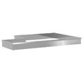 vidaXL Slimákové zábrany 16 ks 100 x 3,5 x 25 cm Pozinkovaná oceľ