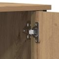 vidaXL TV skrinka 100 x 40 x 50 cm dub artisan Kompozitné drevo