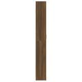 vidaXL Šatník do chodby hnedý dub 55x25x189 cm spracované drevo