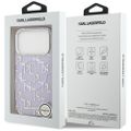 Puzdro Karl Lagerfeld IML KL Monogram MagSafe pre iPhone 17 Pro fialová