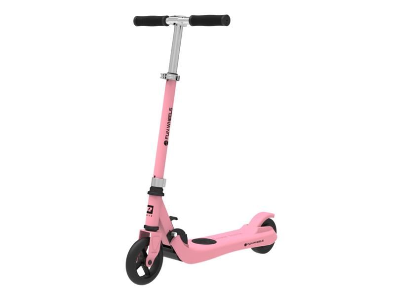 Kolobežka elektrická REBEL Fun Wheels Pink detská