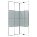 vidaXL Sprchový kút ESG 90x70x180 cm