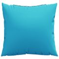 vidaXL Dekoratívne vankúše 4 ks tyrkysové 60x60 cm látka