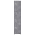 vidaXL Regál na topánky sivý 90x24x117 cm spracované drevo