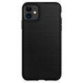 Puzdro Spigen Liquid Air pre iPhone 11 matne čierna