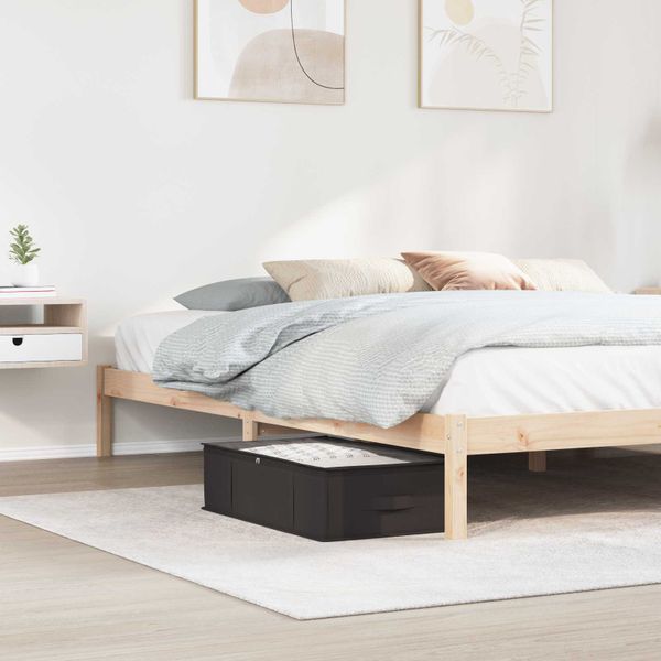vidaXL Úložná krabica s priehľadným horným oknom 2 pcs Antracitová