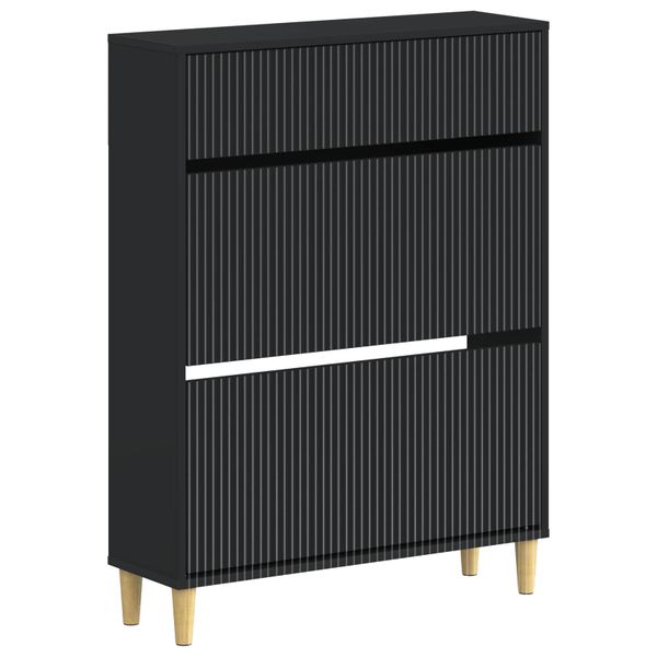 vidaXL Skriňa na topánky ARNHEM 78 x 24 x 103 cm Kompozitné drevo