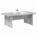 vidaXL Konferenčný stolík Sivý Sonoma 93 x 53 x 33 cm Kompozitné drevo