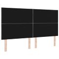 vidaXL LED hlavová doska Svetlosivá 180 cm látka