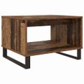 vidaXL Konferenčný stolík Staré drevo 60 x 50 x 40 cm Kompozitné drevo
