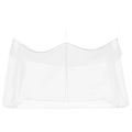 vidaXL Záhradná komárová sieť 220 mesh Biela 3 x 4,5 x 2,5 m Polyester