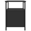 vidaXL Nočné stolíky 2 ks čierne 34x35,5x50 cm kompozitné drevo
