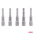 Sada magnetických nástrčných kľúčov 5 ks. 8×65mm AMIO-04938