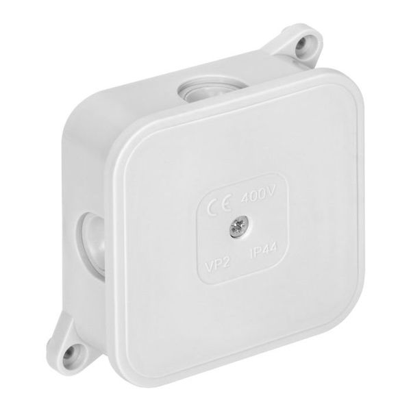 ins/ Krabica inštalačná rozbočovacia FD 4 ORNO OR-JB-13806/W plastová, so šroubovým víčkom, 4x2,5mm2, na omietku, IP44