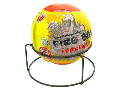 Hasiaca lopta ČERVINKA FIRE BALL so stojanom