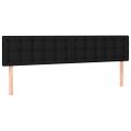 vidaXL Posteľný rám boxspring s matracom čierny 180x200 cm látka