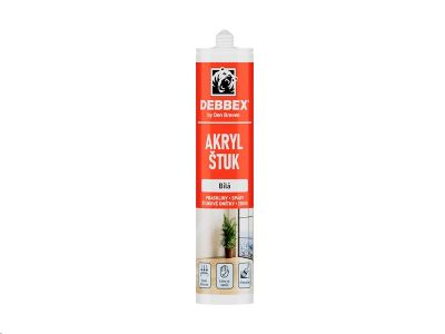 Akrylový štukový tmel 280 ml kartuša Den Braven