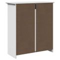 vidaXL Predsieň "BODO" Biela 80x35x90 cm