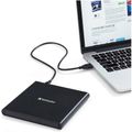 VERBATIM CD/DVD Slimline, Externá mechanika, USB