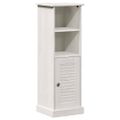 vidaXL Kúpeľňová skriňa VIGO Biela a antik biela 37 x 34 x 110 cm