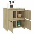 vidaXL Komoda dub sonoma 70x41x75 cm drevotrieska