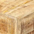 vidaXL Príručný stolík 120x35x75 cm masívne mangovníkové drevo