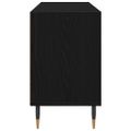 vidaXL TV skrinka 103,5 x 30 x 50 cm Čierny dub Kompozitné drevo