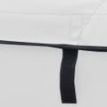 vidaXL Strieška Bimini s 3 oblúkmi a stenami 183x(170-182)x137 cm