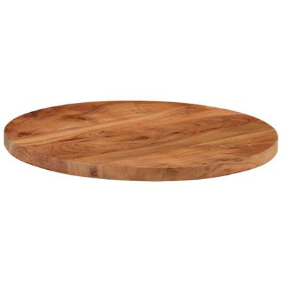 vidaXL Stolová doska Ø40x2,5 cm okrúhla akáciový masív