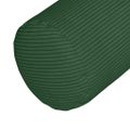 vidaXL Podložkové vankúše 2 pcs Tmavozelená Ø 15 x 40 cm