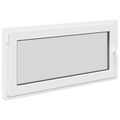 vidaXL Otočné a sklopné okno do suterénu RISOR 120 x 60 cm PVC a sklo