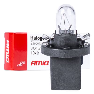 Halogénové žiarovky T5 B8.5D 12V 8.5W BAX1.2W white 10ks