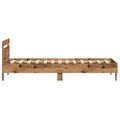 vidaXL Rám postele Staré drevo 203 x 95 x 70 cm Kompozitné drevo