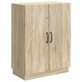 vidaXL Servírovacia skriňa Dub sonoma 66 x 34,5 x 87 cm