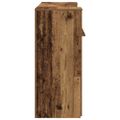 vidaXL Recepčný stôl staré drevo 180x50x103,5 cm kompozitné drevo