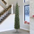 vidaXL Umelý vianočný stromček Zelená 300 cm PVC, oceľ a plast