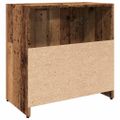 vidaXL Skrinka na umývadlo staré drevo 60x33x60 cm kompozitné drevo